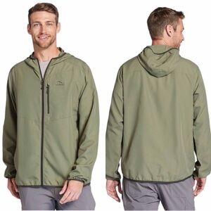 L.L. Bean Men's No Fly Zone Jacket Grey SZ L